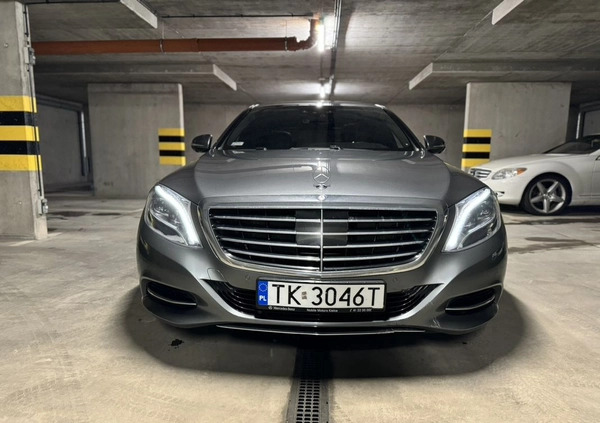 Mercedes-Benz Klasa S cena 164697 przebieg: 225000, rok produkcji 2016 z Kielce małe 497
